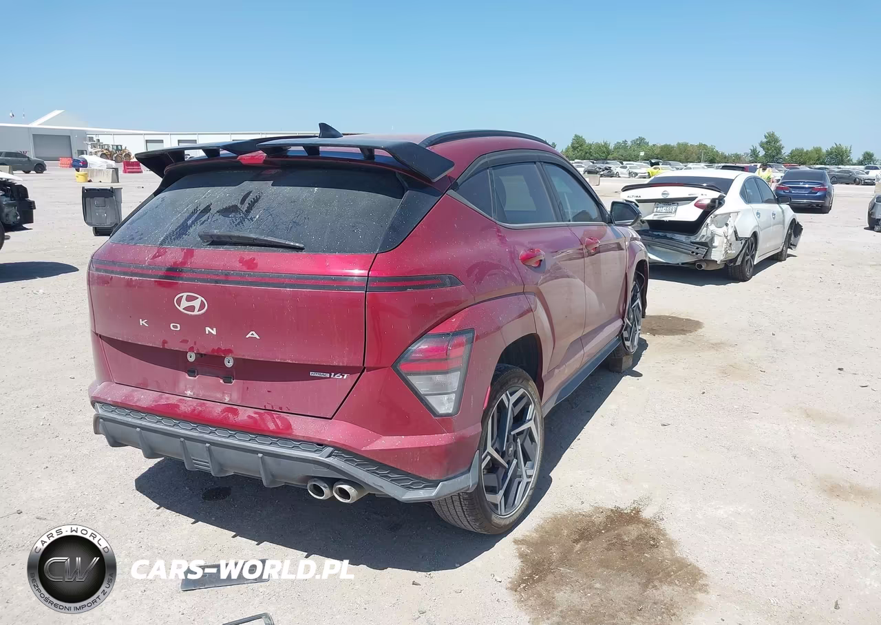 2024 Hyundai Kona N Line VIN:KM8HACA38RU032822 - 4