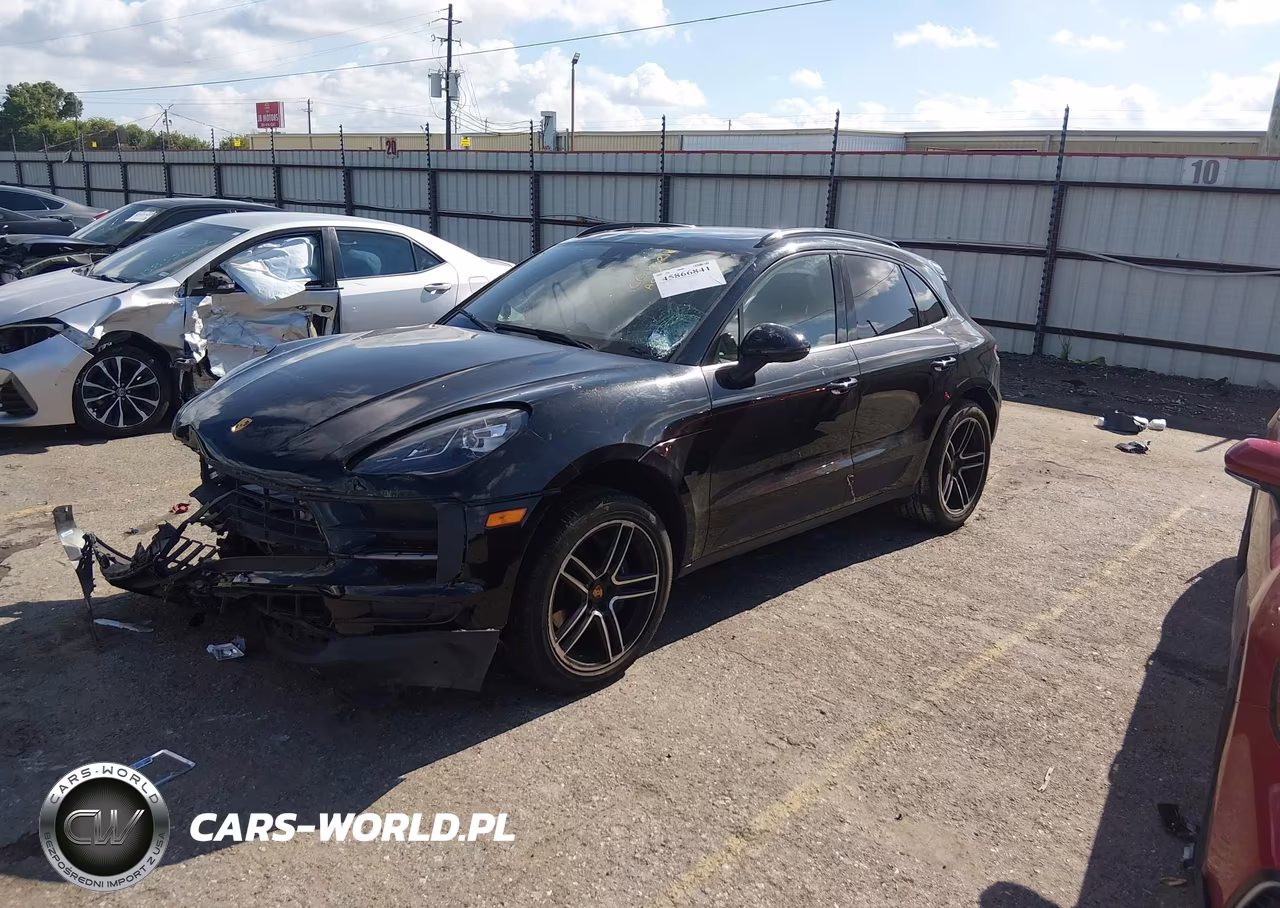 2021 Porsche Macan VIN:WP1AA2A56MLB03451 - 2