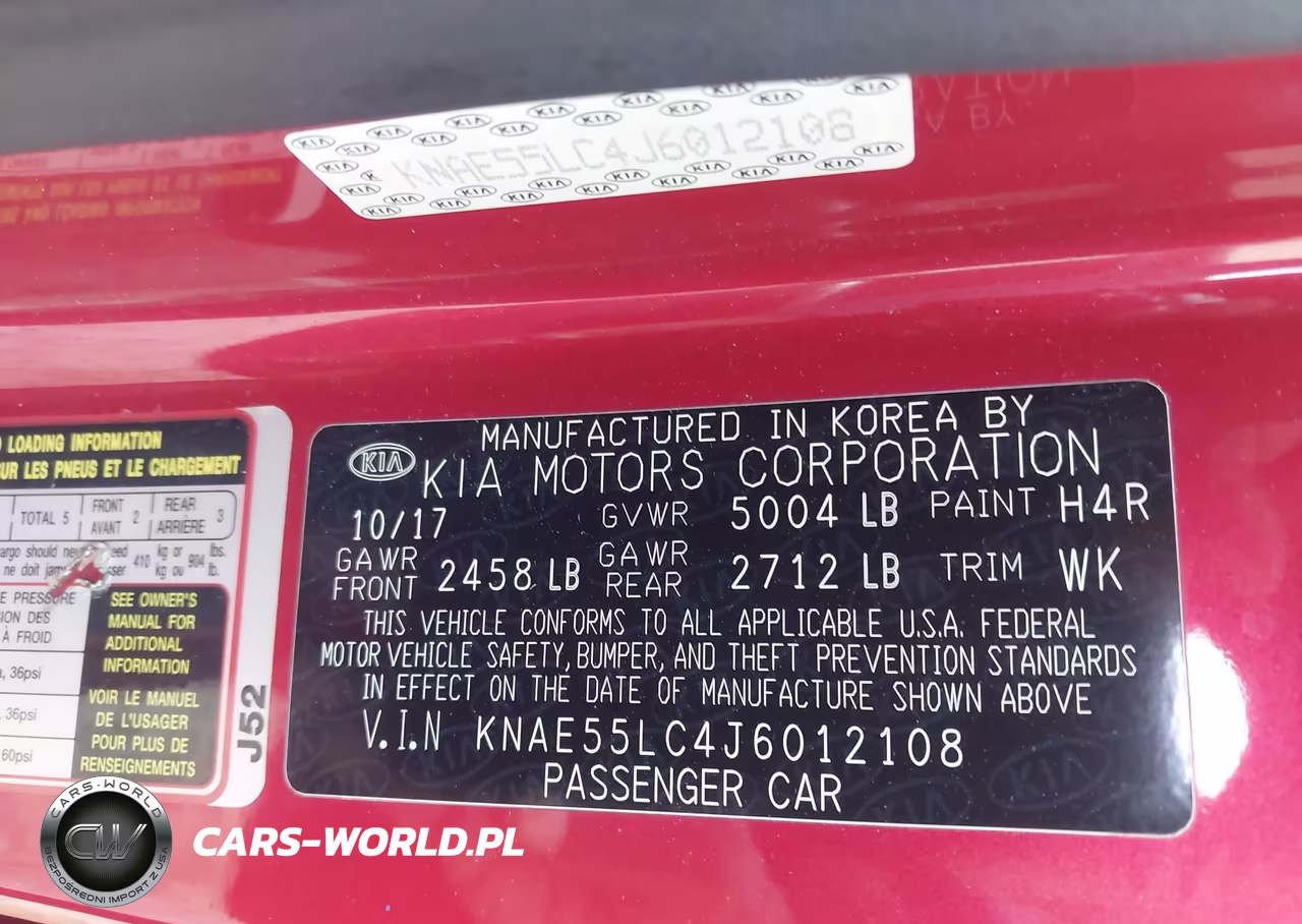 2018 Kia Stinger Gt2 VIN:KNAE55LC4J6012108 - 9