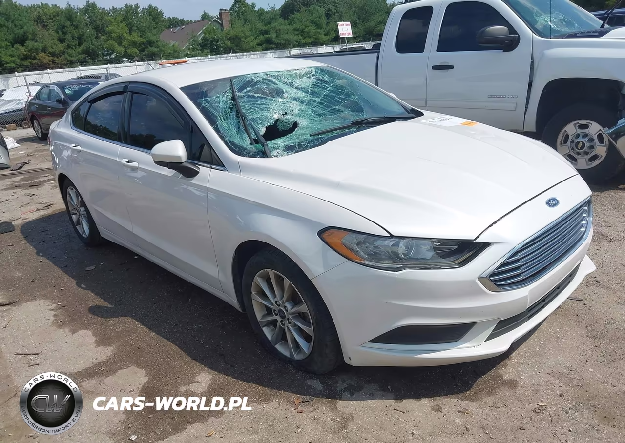2017 Ford Fusion Se VIN:3FA6P0HD7HR128721 - 1