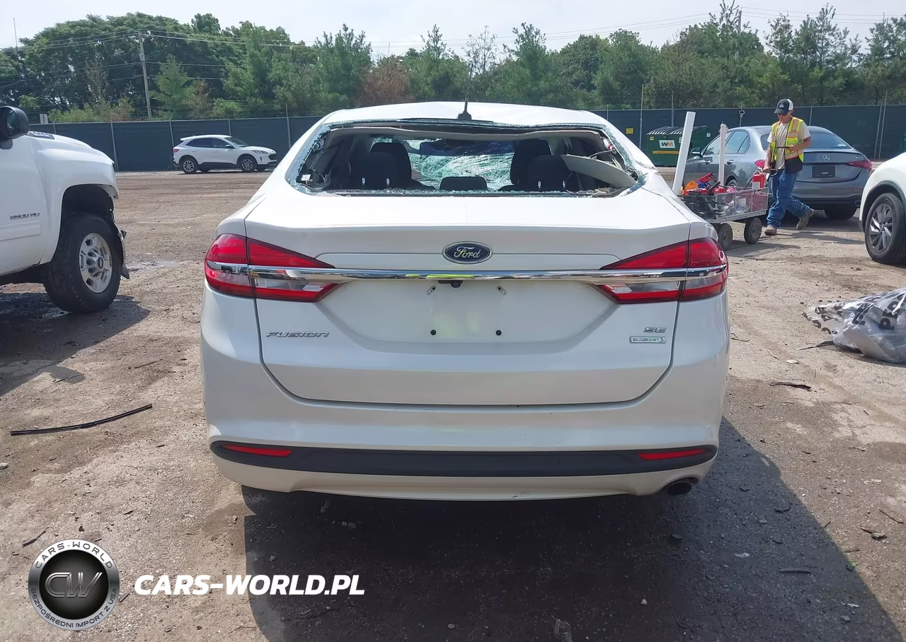 2017 Ford Fusion Se VIN:3FA6P0HD7HR128721 - 16