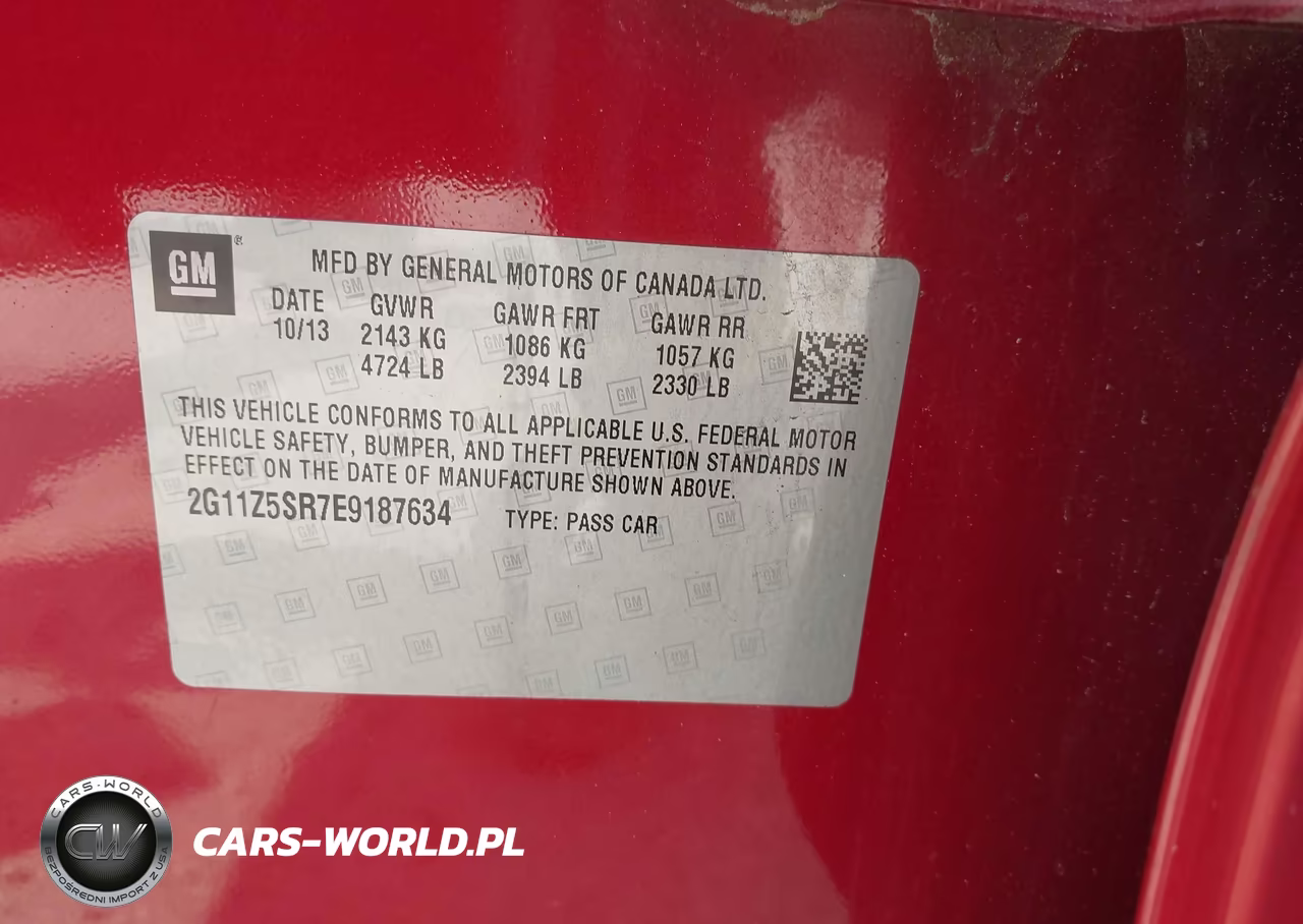 2014 Chevrolet Impala Ls Eco VIN:2G11Z5SR7E9187634 - 9