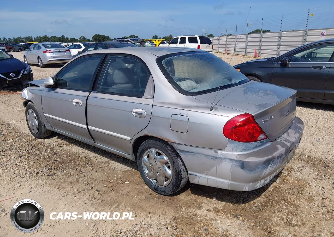 2002 Kia Spectra Ls VIN:KNAFB121725173890 - 3