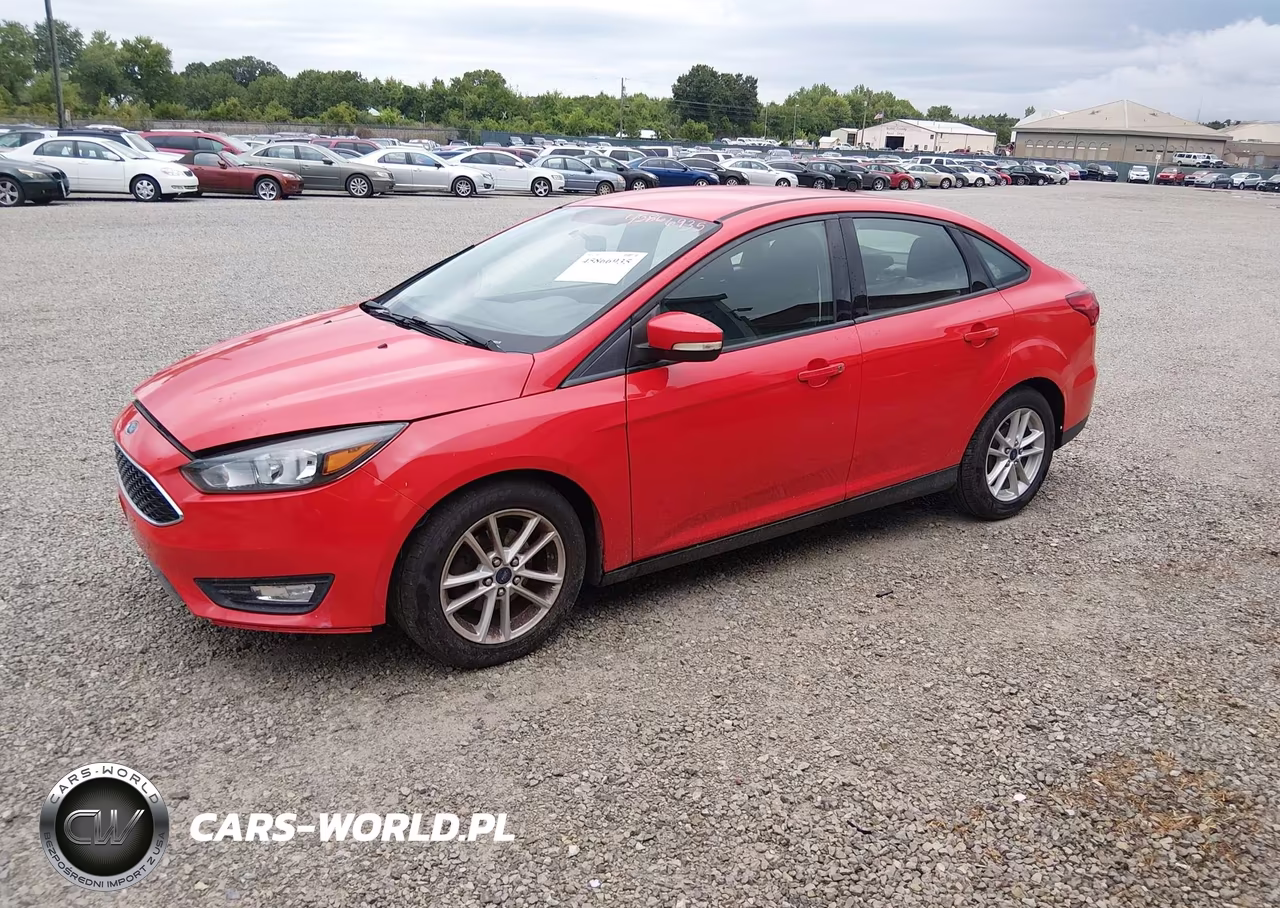 2015 Ford Focus Se VIN:1FADP3F24FL276332 - 2
