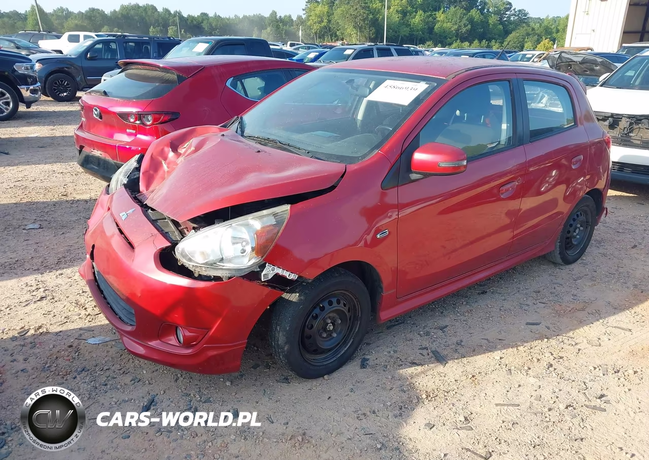 2015 Mitsubishi Mirage Es-Rf VIN:ML32A4HJ1FH002007 - 2