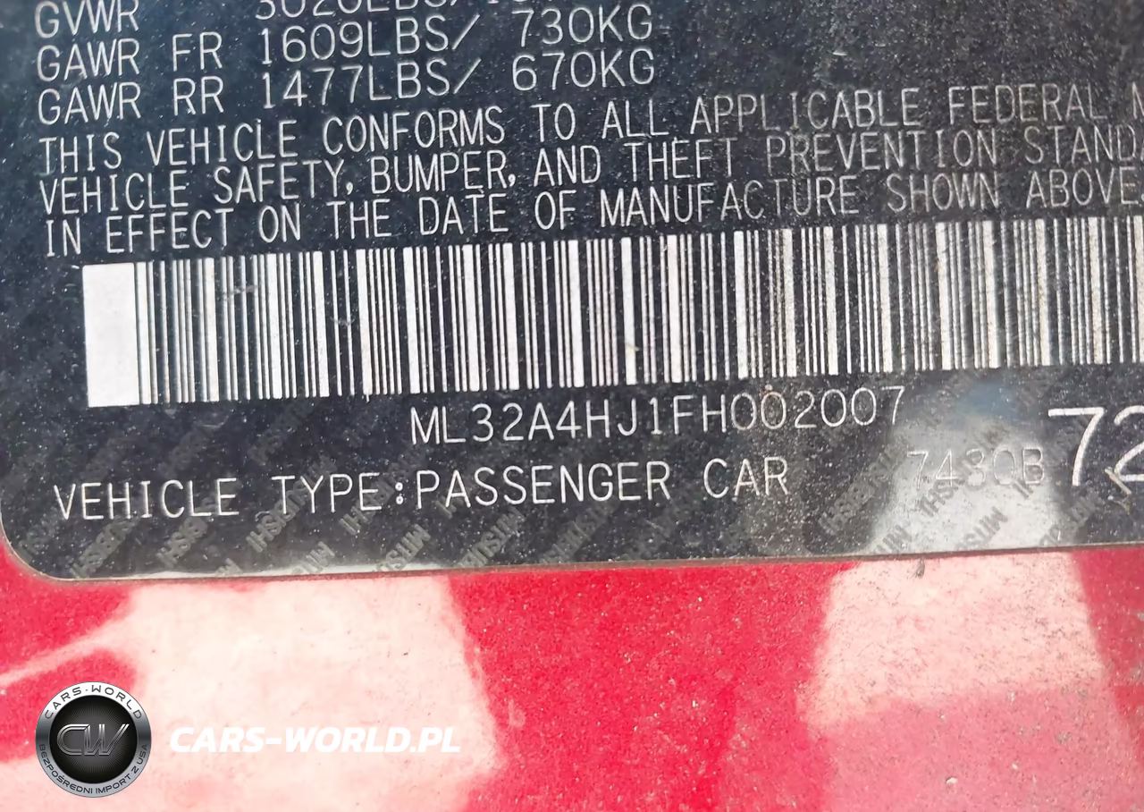 2015 Mitsubishi Mirage Es-Rf VIN:ML32A4HJ1FH002007 - 9