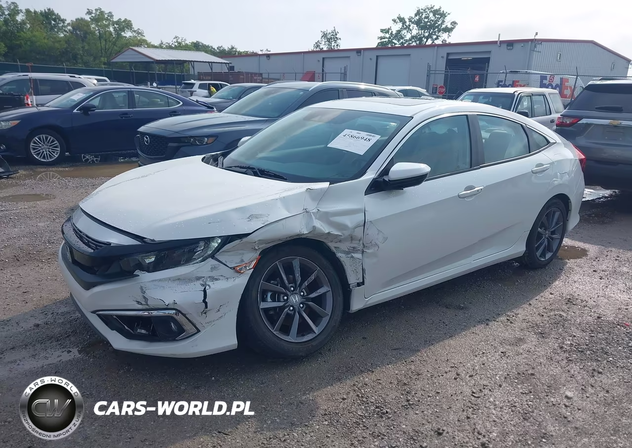 2020 Honda Civic Ex-L VIN:19XFC1F70LE015167 - 2
