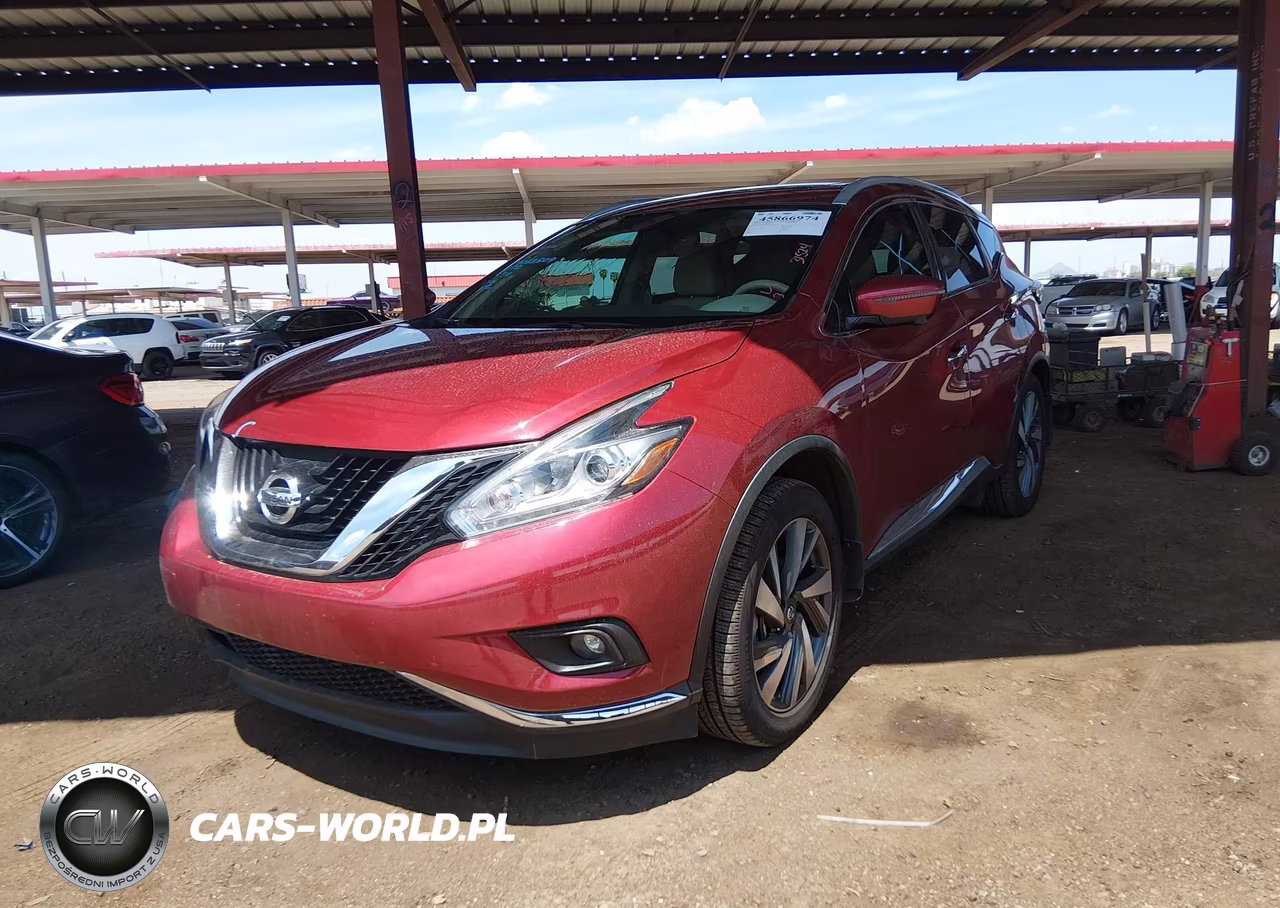 2018 Nissan Murano Platinum VIN:5N1AZ2MG5JN184610 - 2