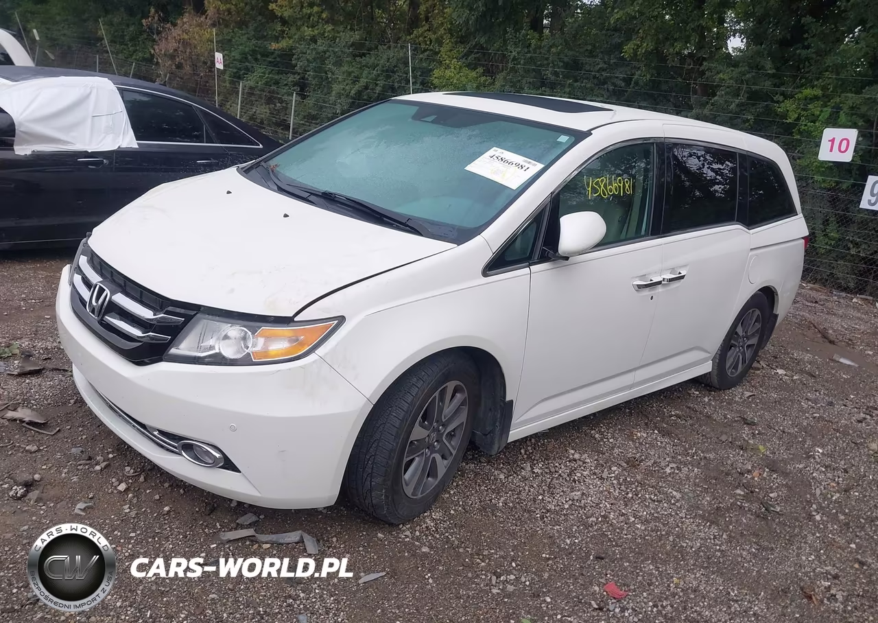 2015 Honda Odyssey Touring-Touring Elite VIN:5FNRL5H94FB001600 - 2