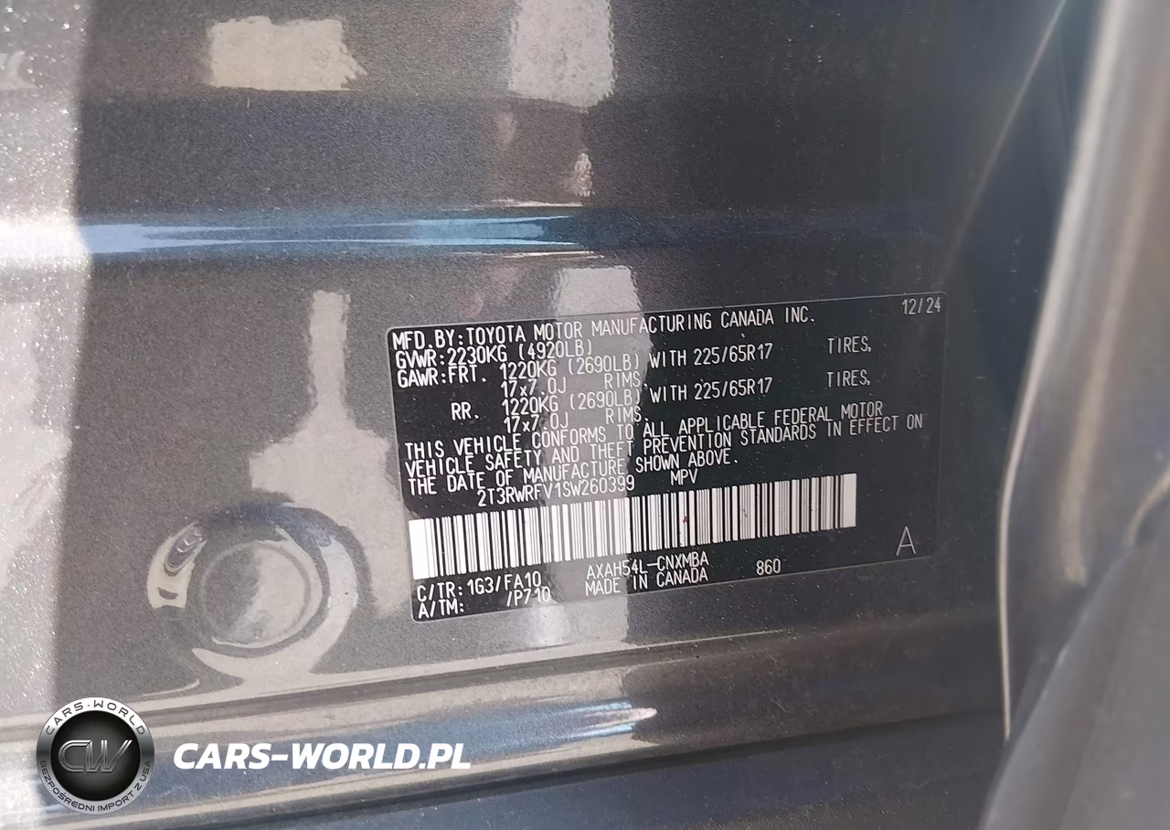 2025 Toyota Rav4 Hybrid Xle VIN:2T3RWRFV1SW260399 - 9