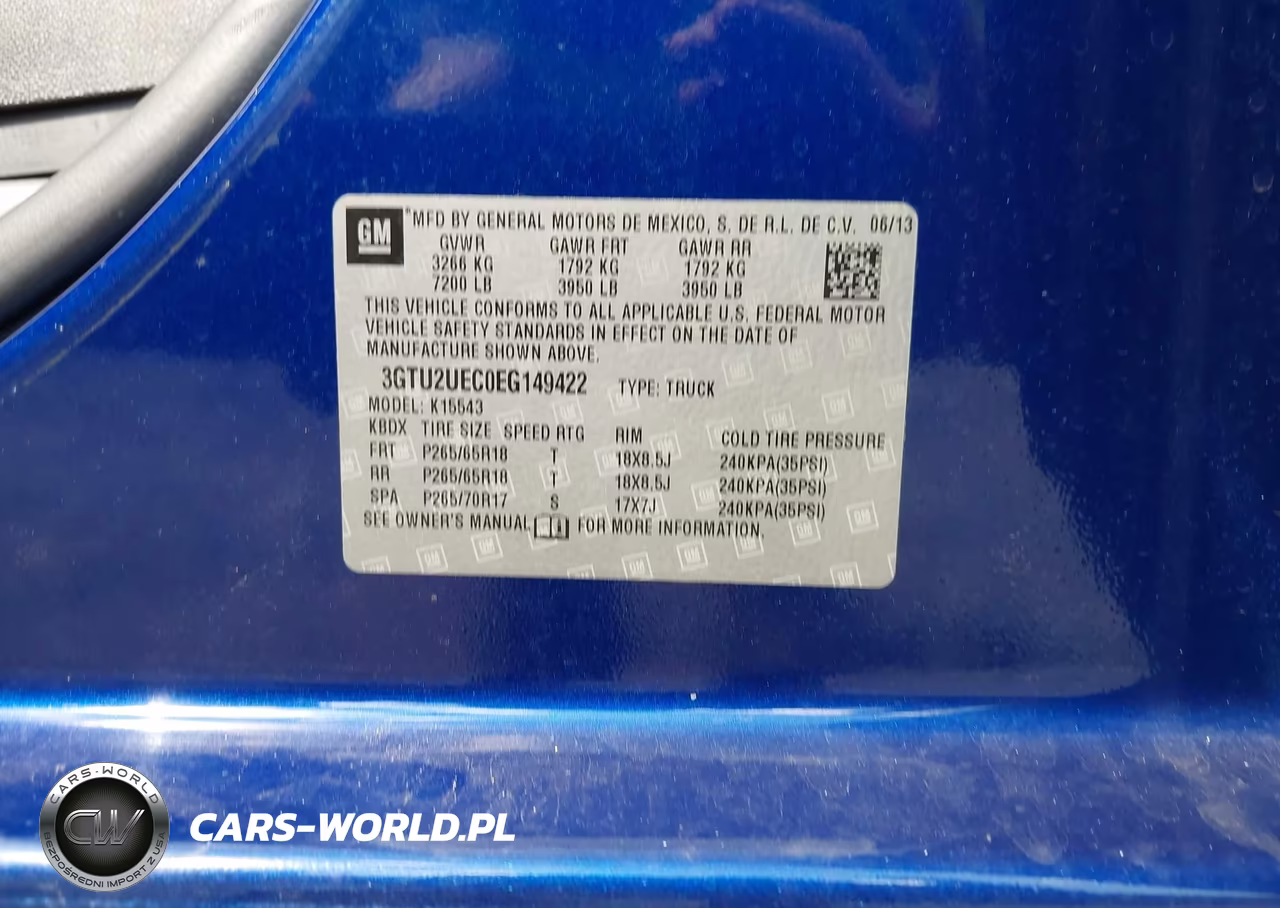 2014 GMC Sierra 1500 Sle VIN:3GTU2UEC0EG149422 - 9