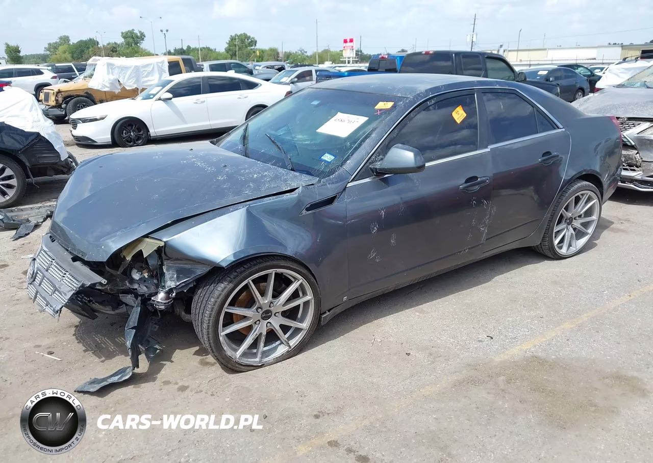 2008 Cadillac Cts Rwd W-1Sa VIN:1G6DF577480172045 - 2