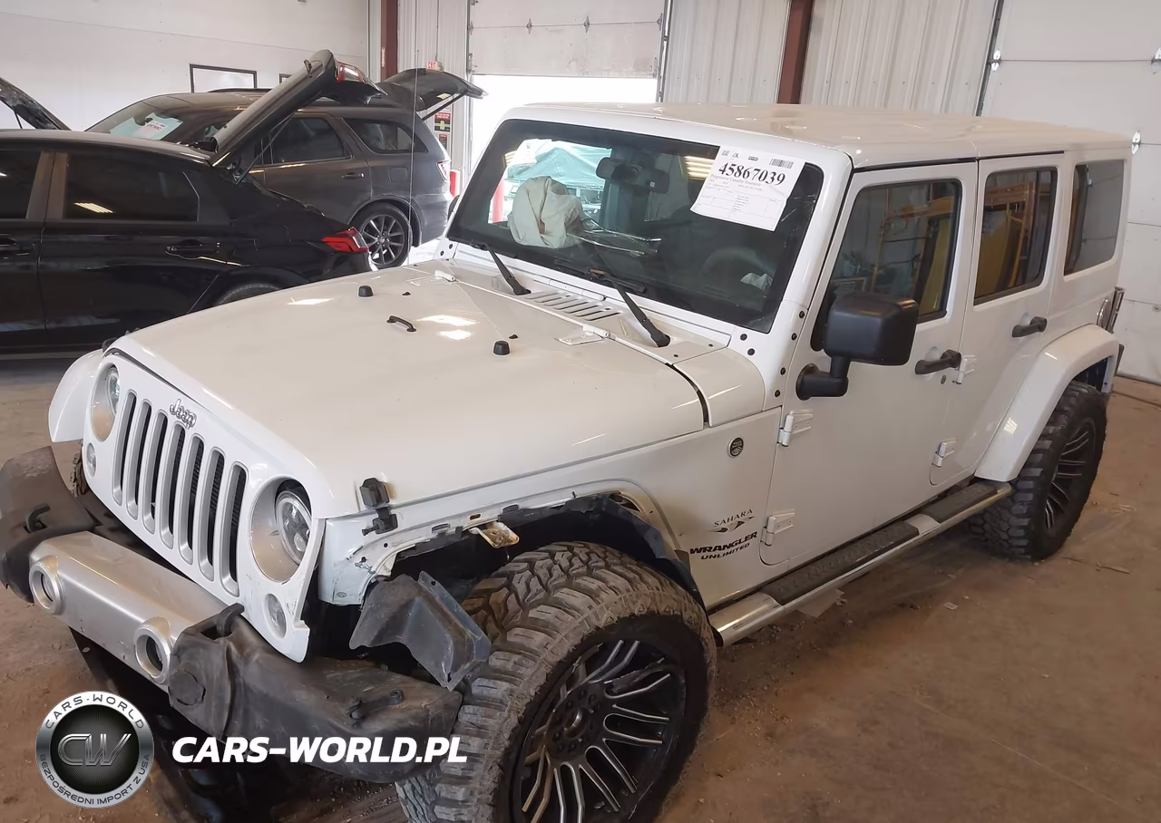 2016 Jeep Wrangler Unlimited Sahara VIN:1C4BJWEG0GL333421 - 2