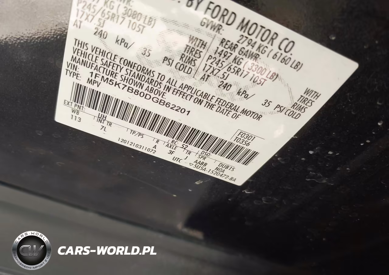 2013 Ford Explorer VIN:1FM5K7B80DGB62201 - 9