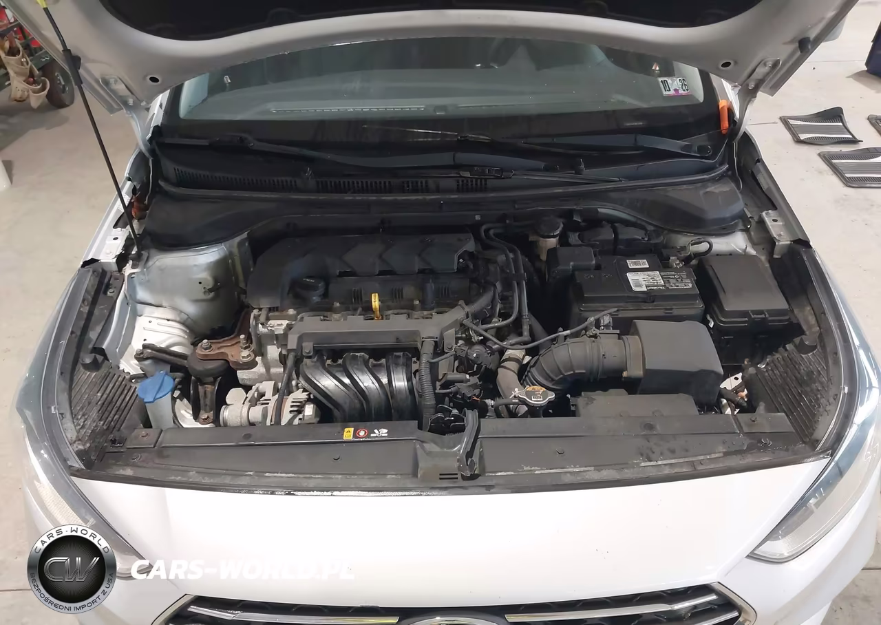 2021 Hyundai Accent Se VIN:3KPC24A61ME131081 - 10