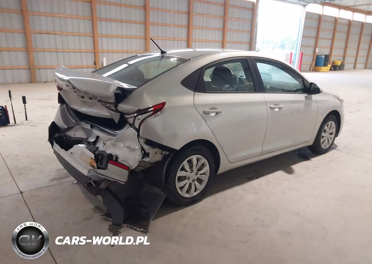 2021 Hyundai Accent Se VIN:3KPC24A61ME131081 - 4
