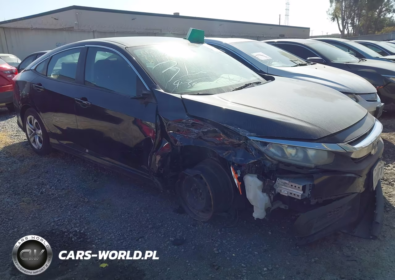 2018 Honda Civic Lx VIN:2HGFC2F52JH557216 - 1