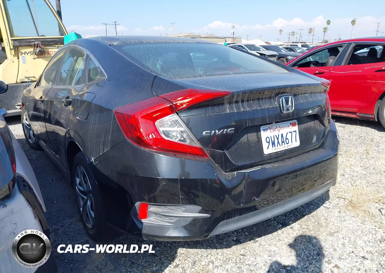 2018 Honda Civic Lx VIN:2HGFC2F52JH557216 - 3