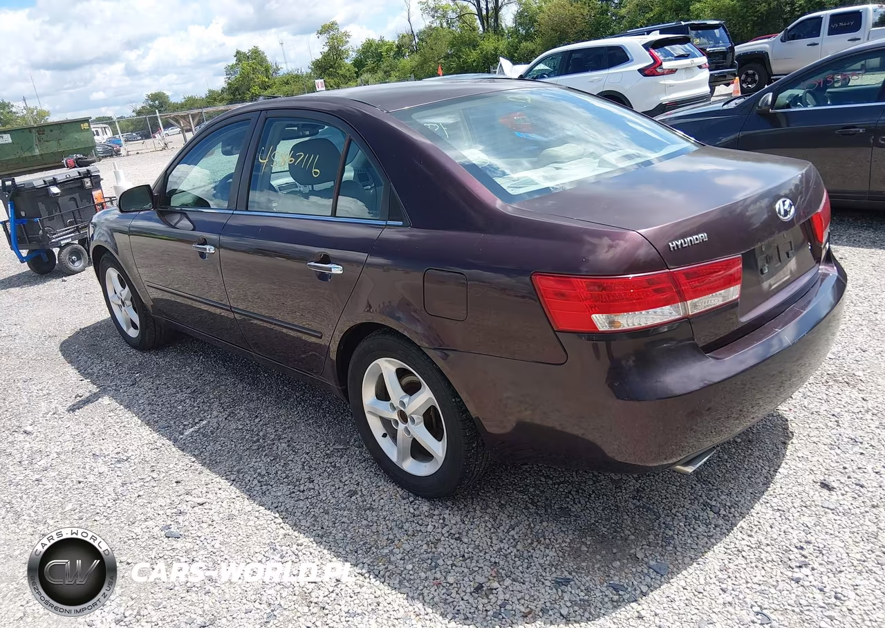 2006 Hyundai Sonata Gls V6-Lx V6 VIN:5NPEU46F16H015289 - 3