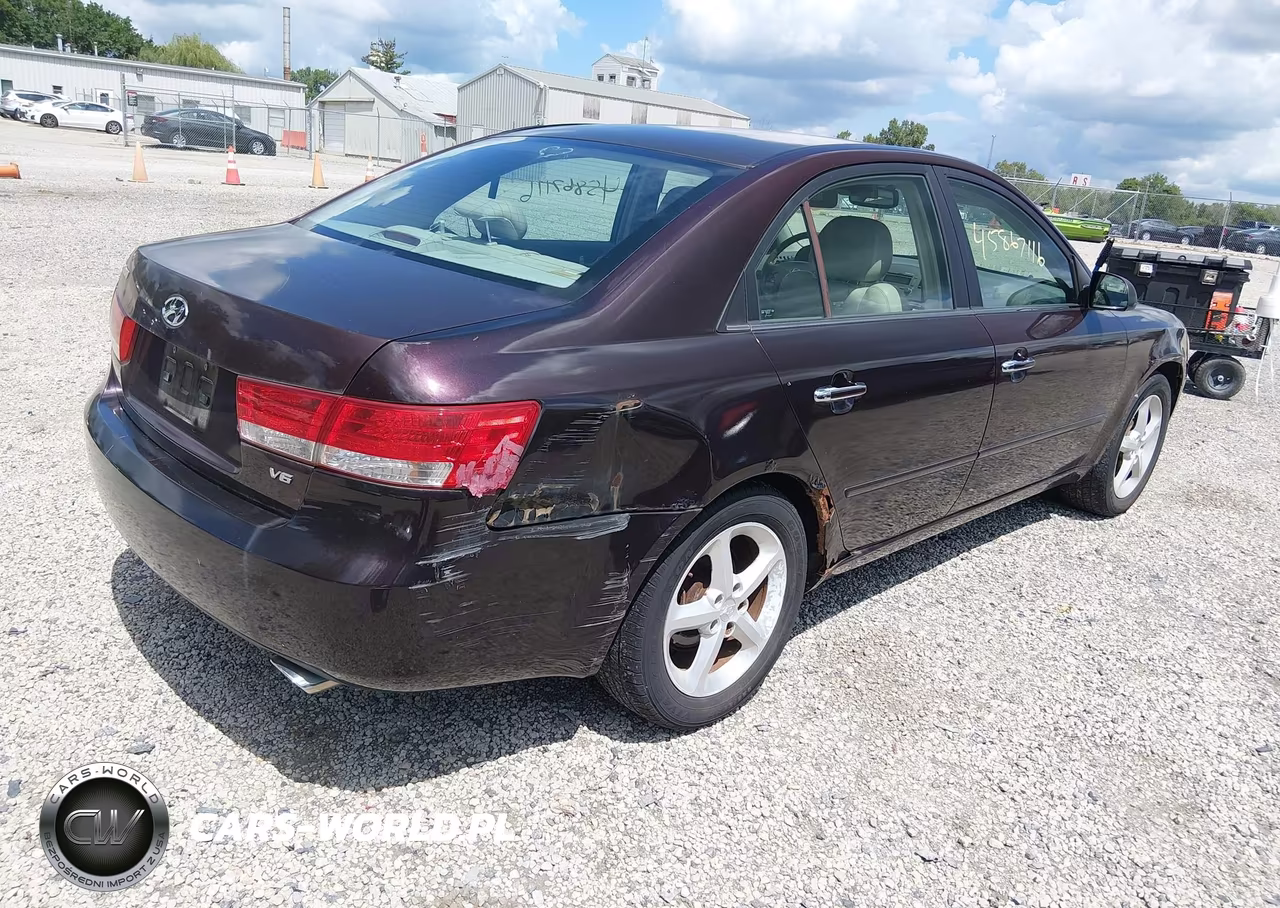 2006 Hyundai Sonata Gls V6-Lx V6 VIN:5NPEU46F16H015289 - 4