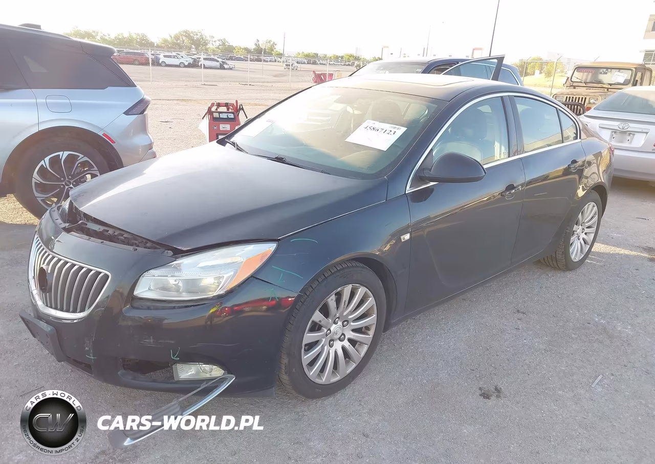 2011 Buick Regal Cxl Turbo Russelsheim VIN:W04GW5EV4B1124617 - 2