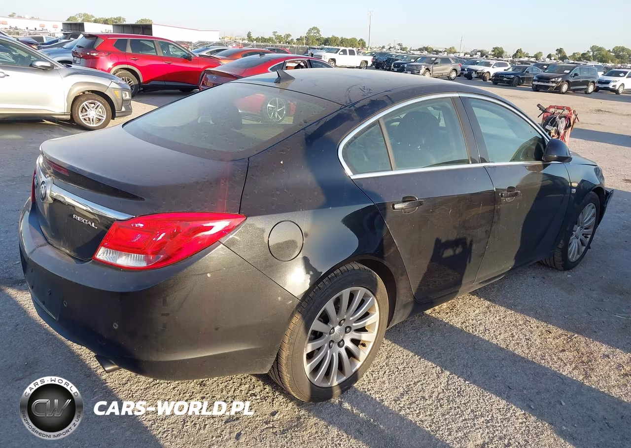2011 Buick Regal Cxl Turbo Russelsheim VIN:W04GW5EV4B1124617 - 4