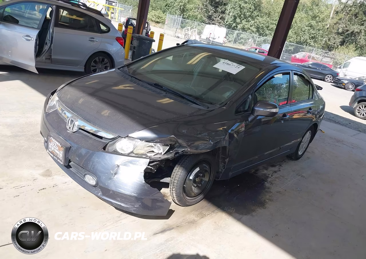 2008 Honda Civic Hybrid VIN:JHMFA36208S023942 - 2