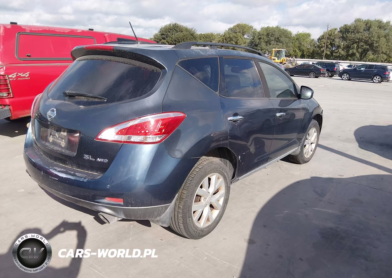 2011 Nissan Murano Sl VIN:JN8AZ1MW3BW169268 - 4