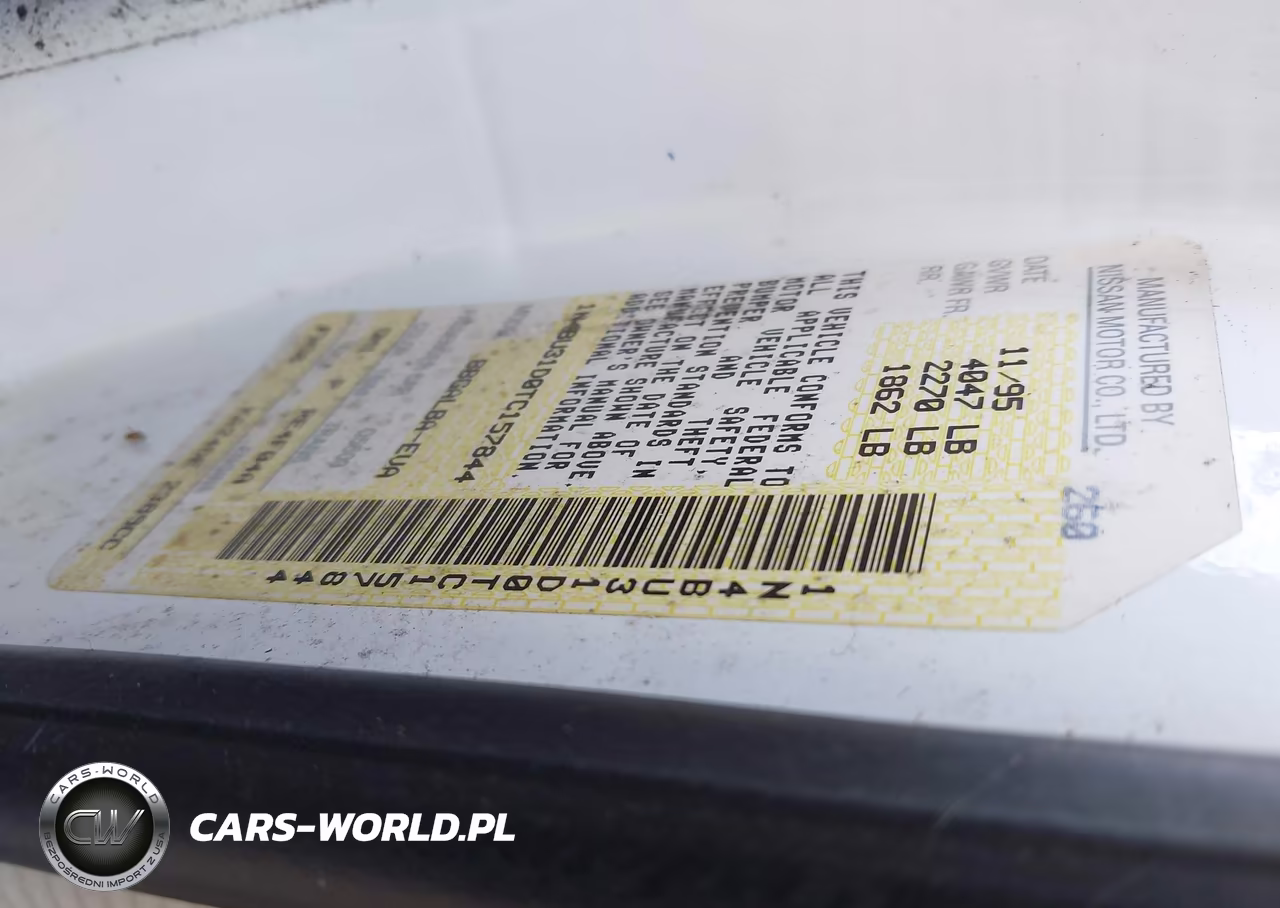 1996 Nissan Altima Xe-Gxe-Se-Gle VIN:1N4BU31D0TC157844 - 9