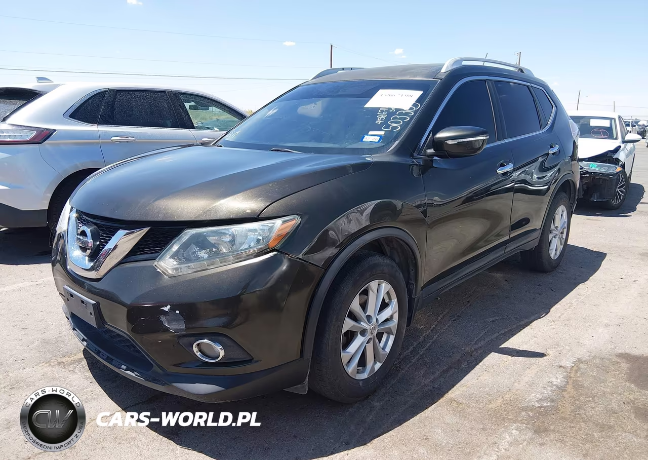 2015 Nissan Rogue Sv VIN:KNMAT2MV4FP503303 - 2