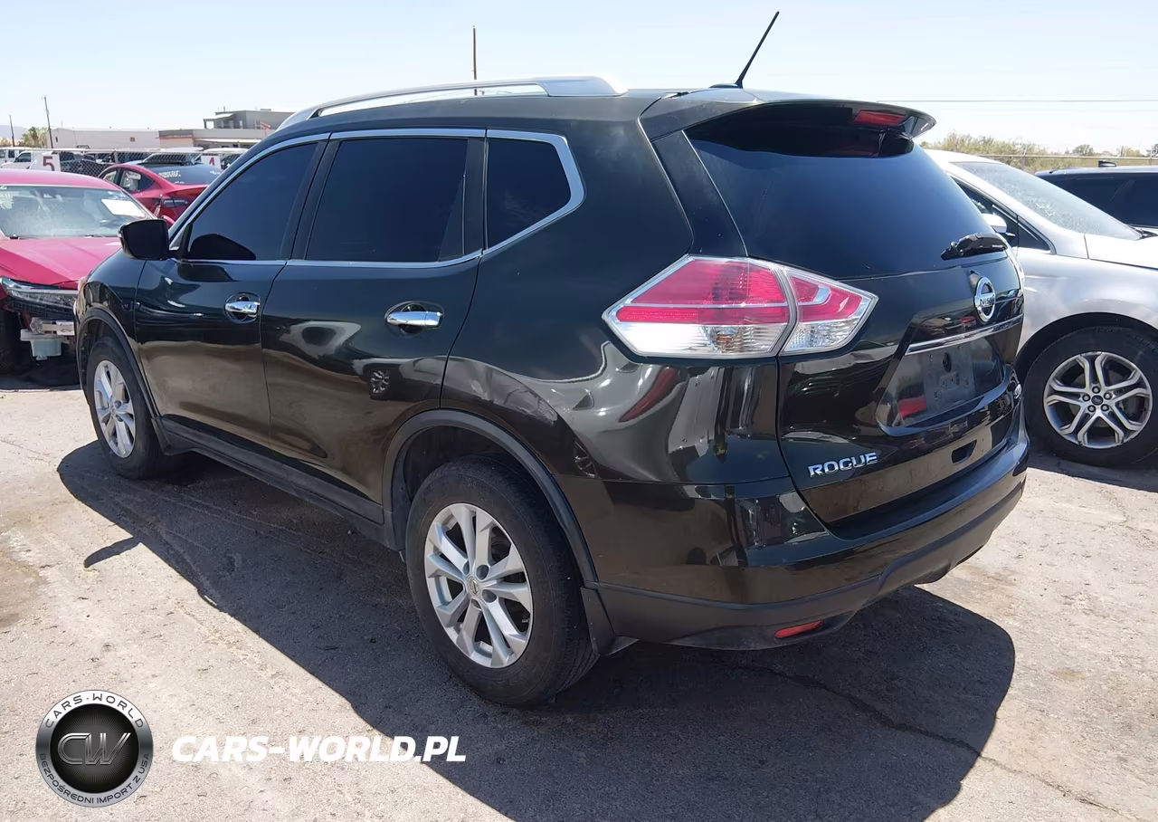 2015 Nissan Rogue Sv VIN:KNMAT2MV4FP503303 - 3