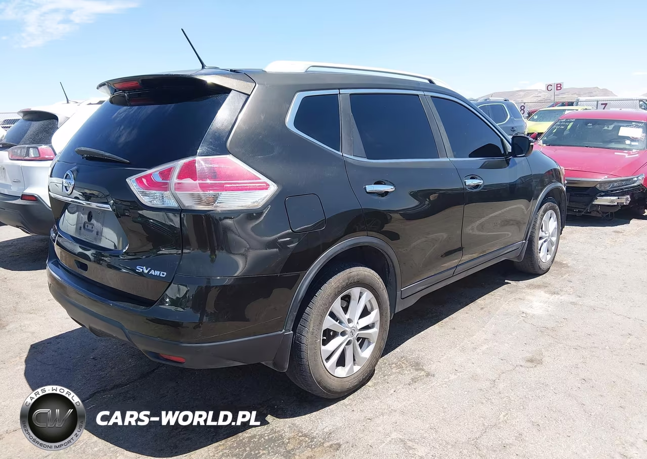2015 Nissan Rogue Sv VIN:KNMAT2MV4FP503303 - 4