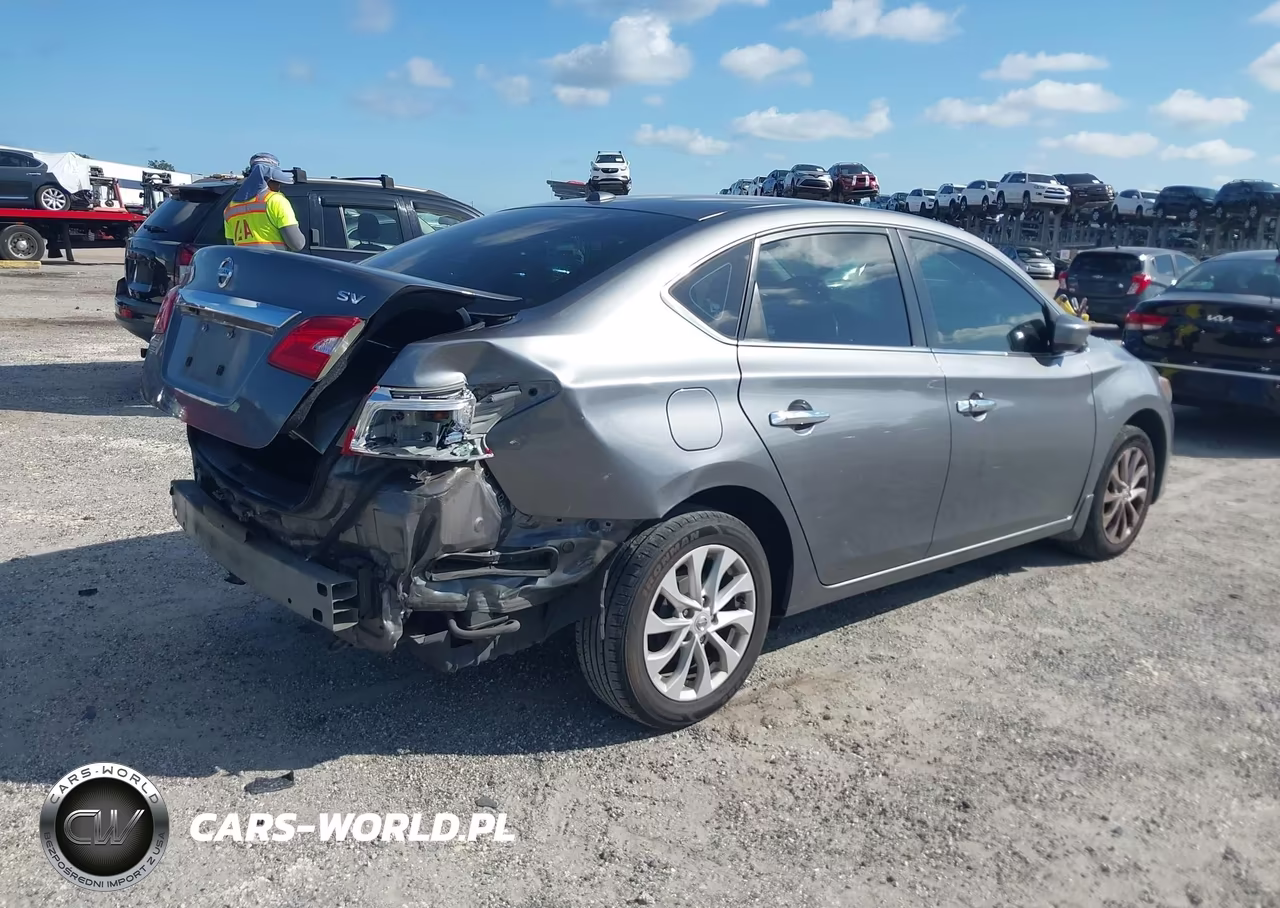 2019 Nissan Sentra Sv VIN:3N1AB7AP3KY443953 - 4