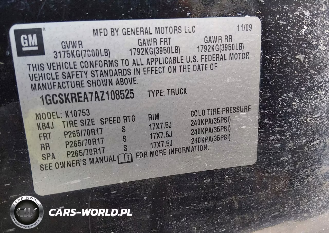 2010 Chevrolet Silverado 1500 Ls VIN:1GCSKREA7AZ108525 - 9