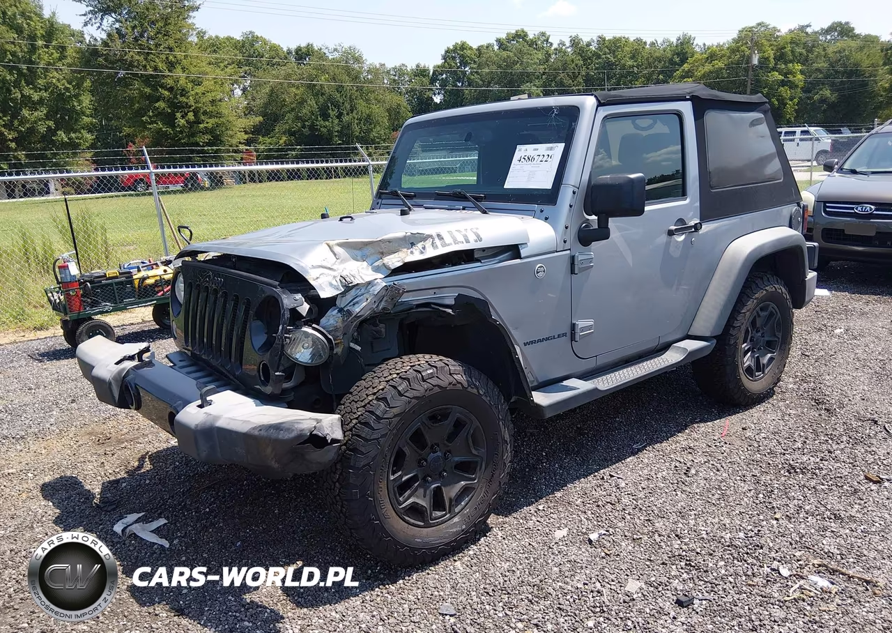 2016 Jeep Wrangler Willys Wheeler VIN:1C4AJWAG5GL191746 - 2