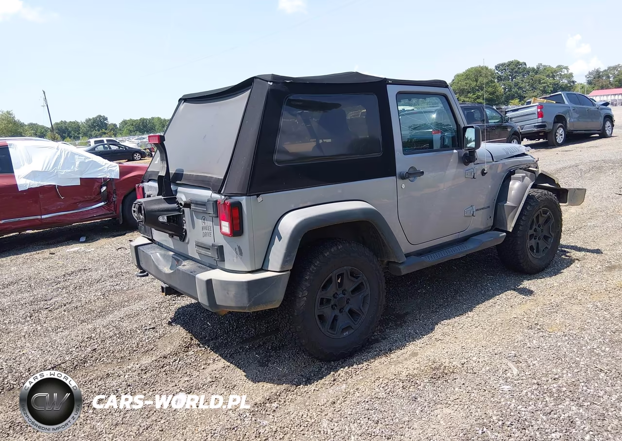 2016 Jeep Wrangler Willys Wheeler VIN:1C4AJWAG5GL191746 - 4