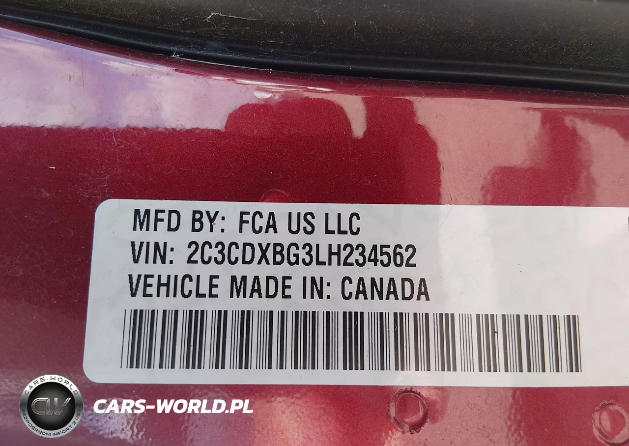 2020 Dodge Charger Sxt Rwd VIN:2C3CDXBG3LH234562 - 9