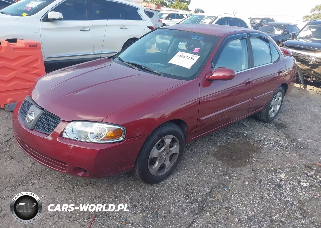 2004 Nissan Sentra 1.8S VIN:3N1CB51D04L849532 - 2