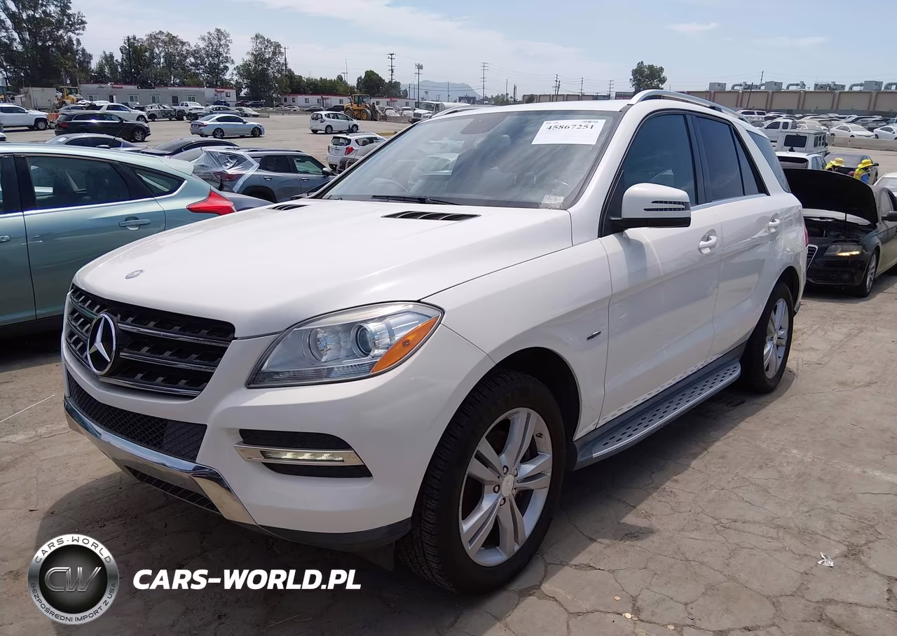 2012 Mercedes-Benz Ml 350 4Matic VIN:4JGDA5HB0CA017604 - 2