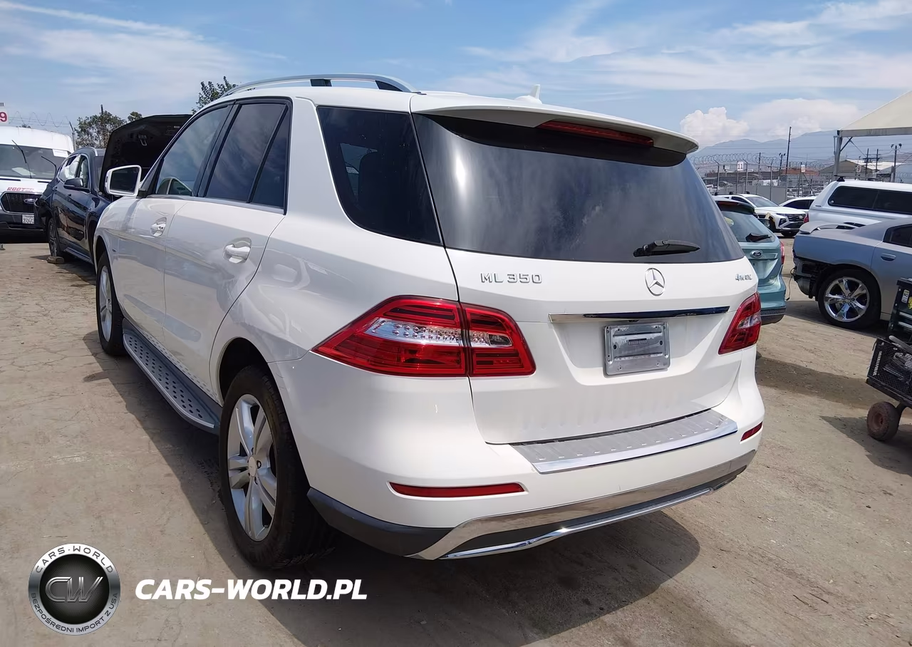 2012 Mercedes-Benz Ml 350 4Matic VIN:4JGDA5HB0CA017604 - 3