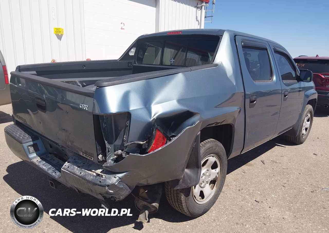 2008 Honda Ridgeline Rt VIN:2HJYK162X8H524478 - 4