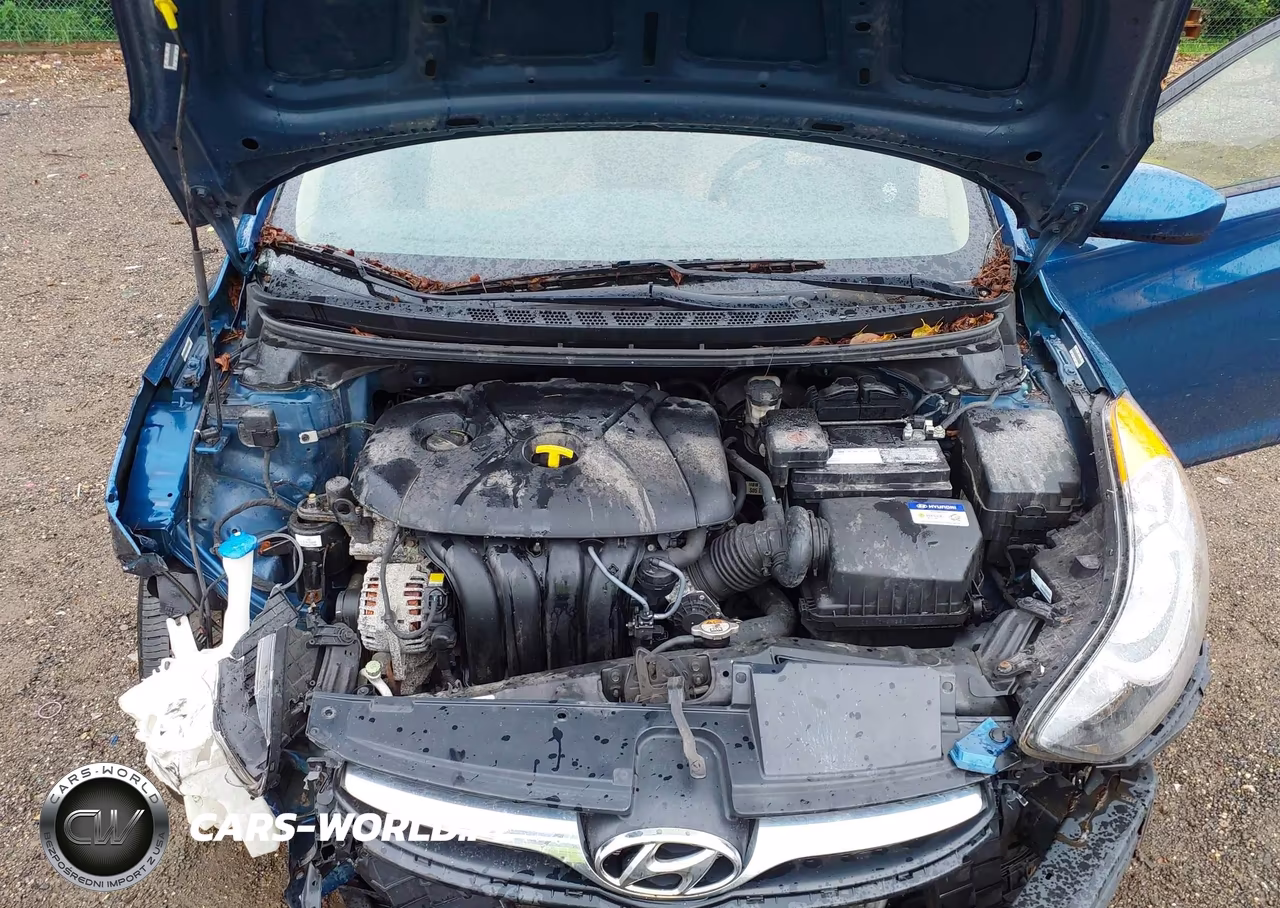 2013 Hyundai Elantra Gls VIN:KMHDH4AE0DU947495 - 10