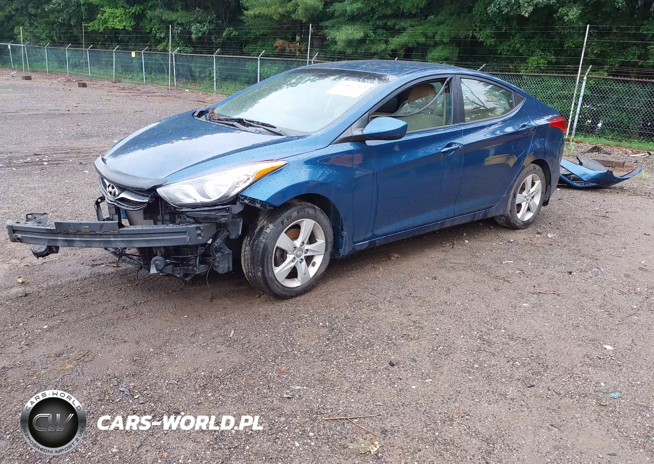 2013 Hyundai Elantra Gls VIN:KMHDH4AE0DU947495 - 2