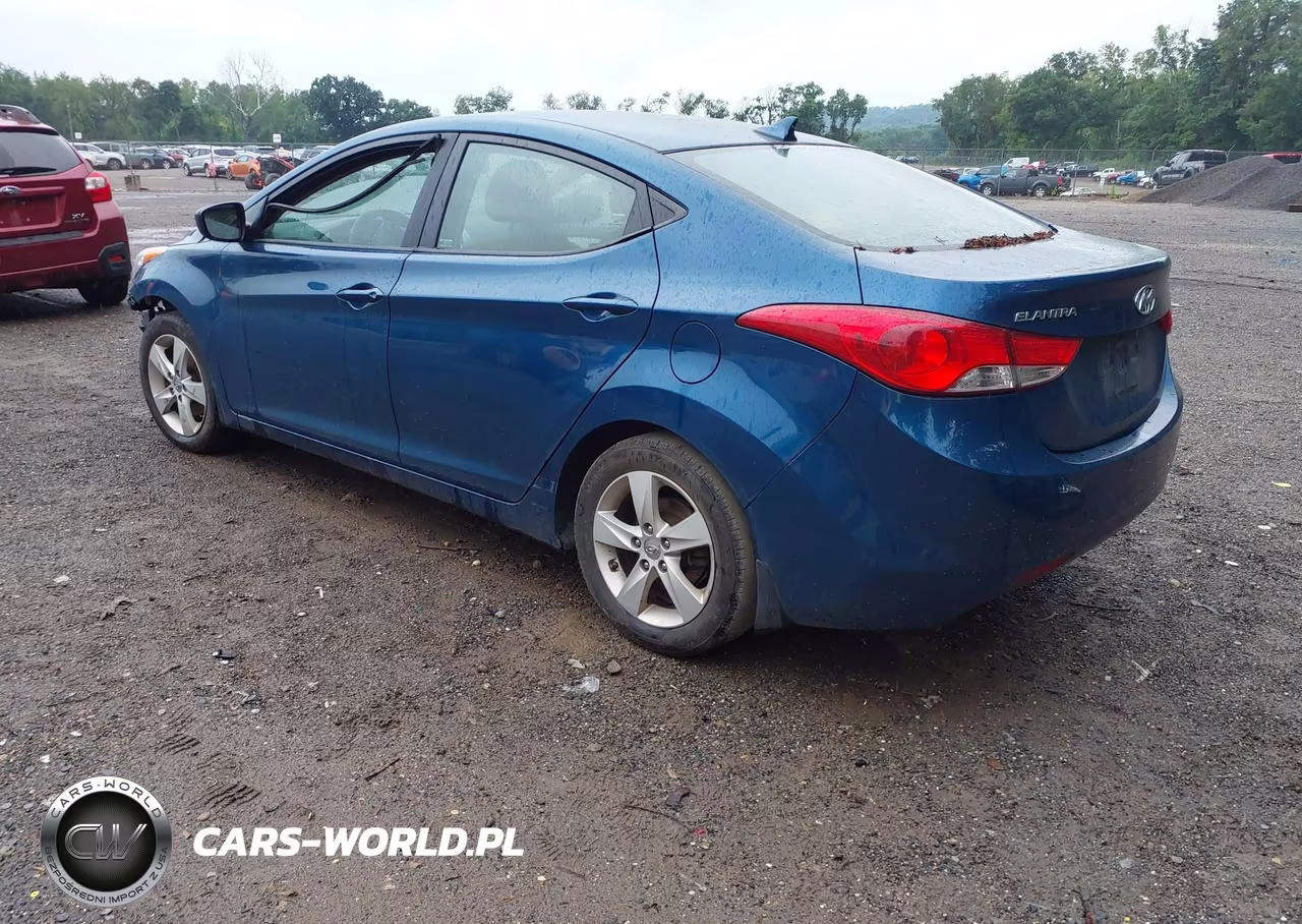 2013 Hyundai Elantra Gls VIN:KMHDH4AE0DU947495 - 3