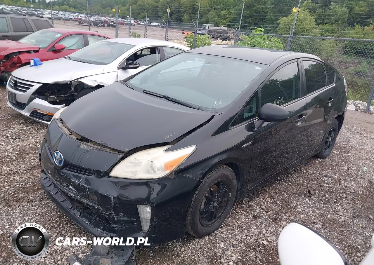 2012 Toyota Prius Two VIN:JTDKN3DU4C5381786 - 2