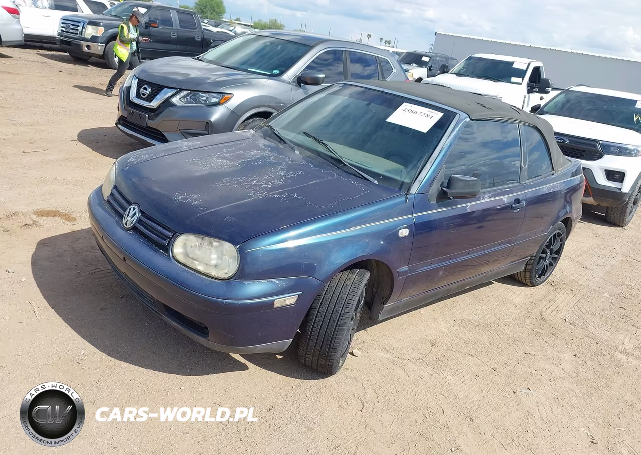 2001 Volkswagen Cabrio Gl VIN:3VWBC21V71M805060 - 2