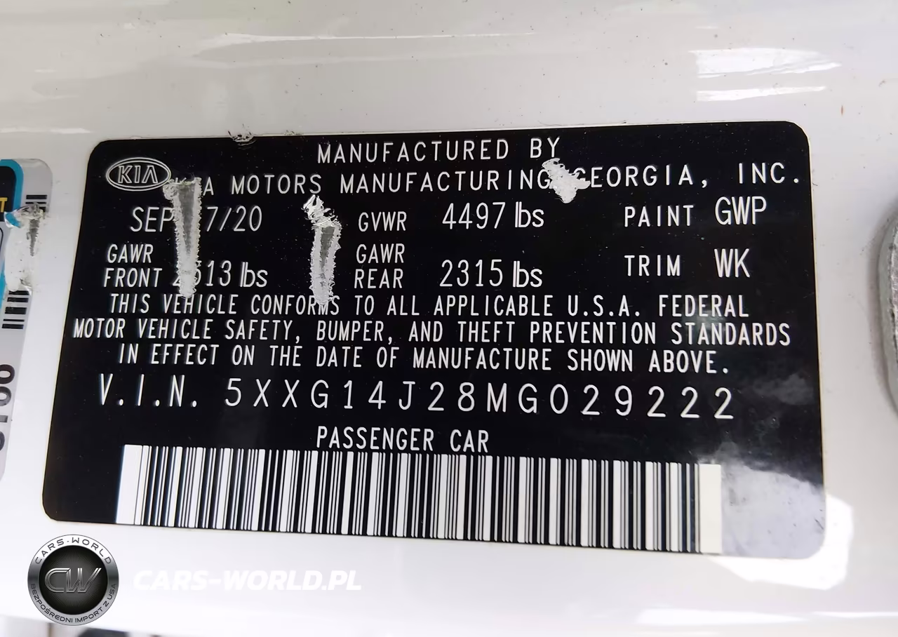2021 Kia K5 Lxs VIN:5XXG14J28MG029222 - 9