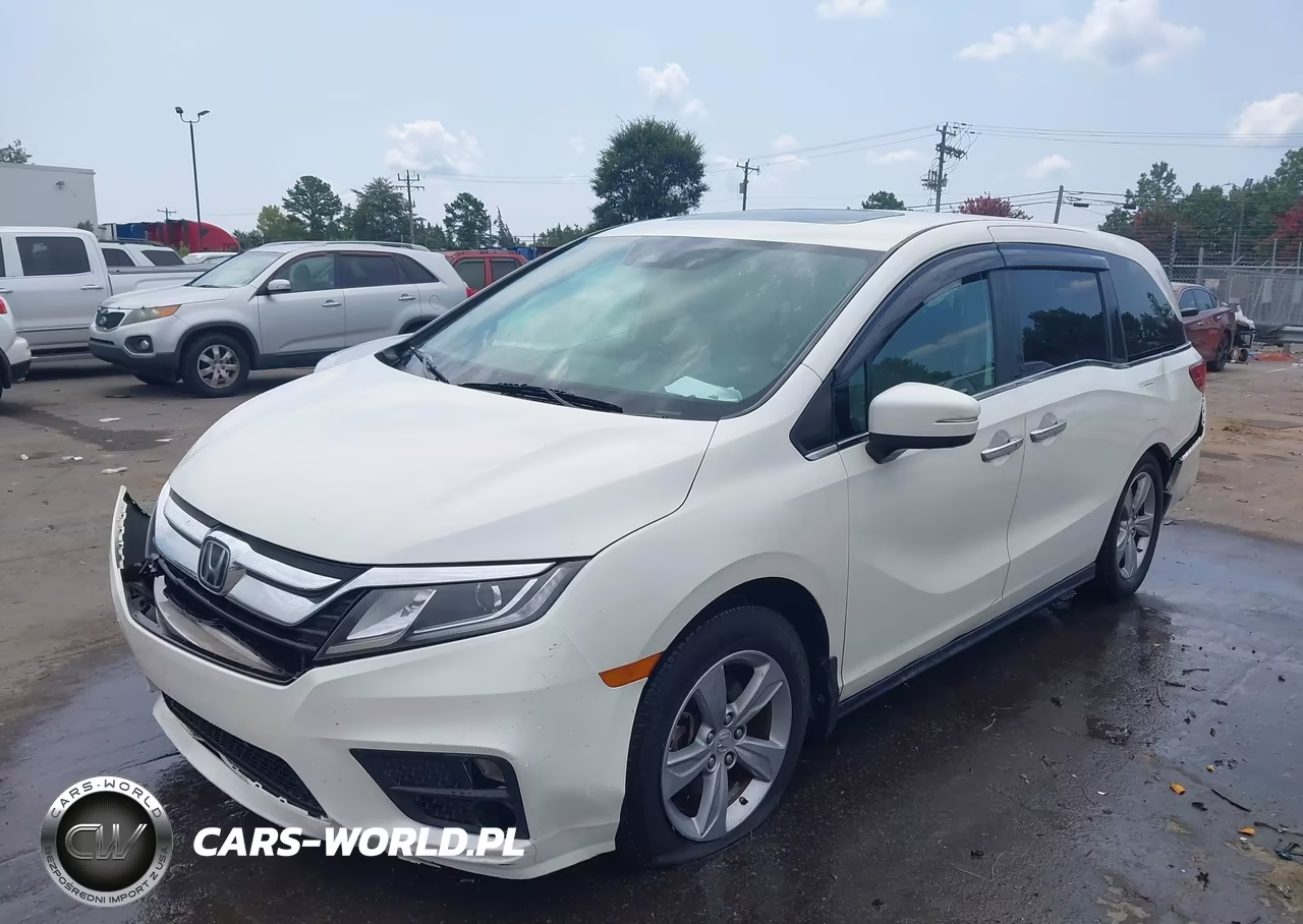 2018 Honda Odyssey Ex-L VIN:5FNRL6H76JB059012 - 2