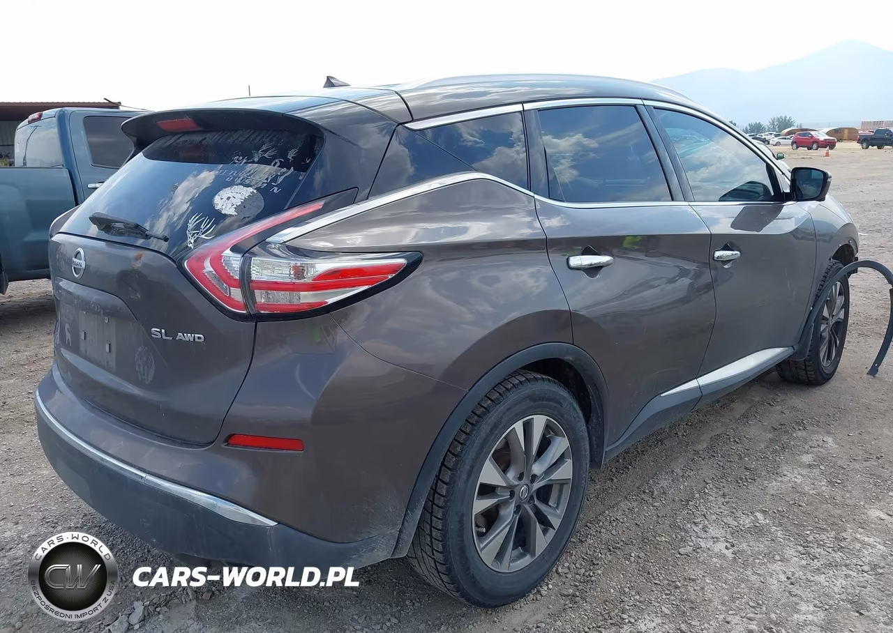 2016 Nissan Murano Sl VIN:5N1AZ2MH4GN112752 - 4