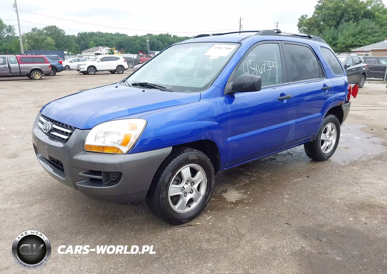 2007 Kia Sportage Lx VIN:KNDJF724X77373267 - 2